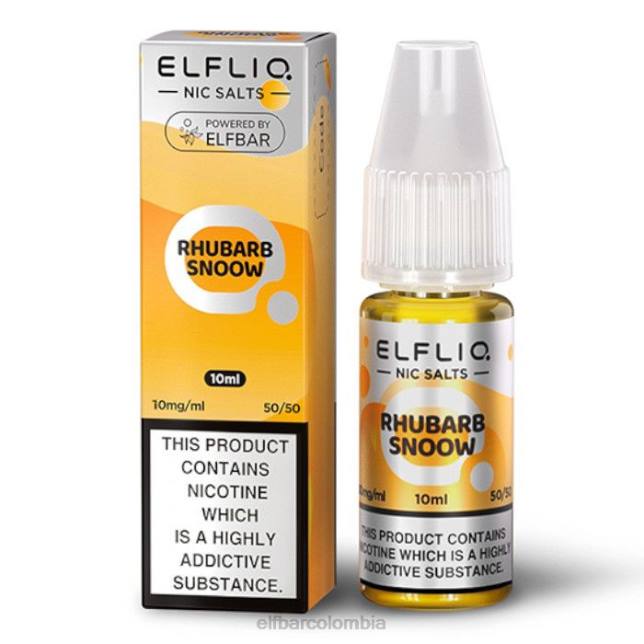 B802171 elfbar elfliq sales nic - ruibarbo nieve - 10ml-10 mg/ml clásico