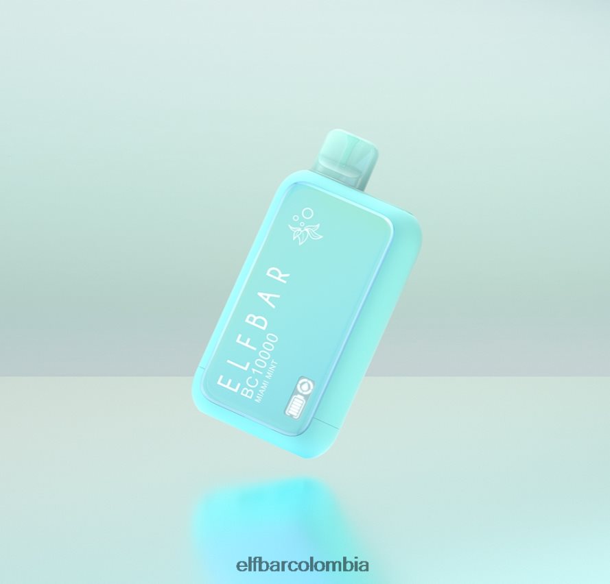 ELFBAR BC10000 edición dinmol vape desechable menta de miami - TJX2TD20 Elfbar Medellin