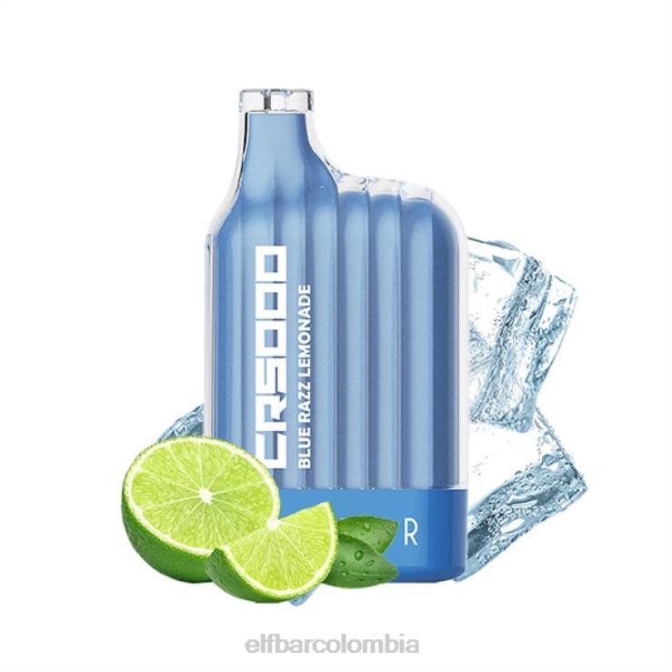 ELFBAR Serie de hielo vape cr5000 desechable de mejor sabor 48D4621 limonada azul razz