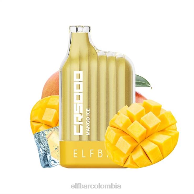 ELFBAR Serie de hielo vape cr5000 desechable de mejor sabor 48D4622 hielo de mango