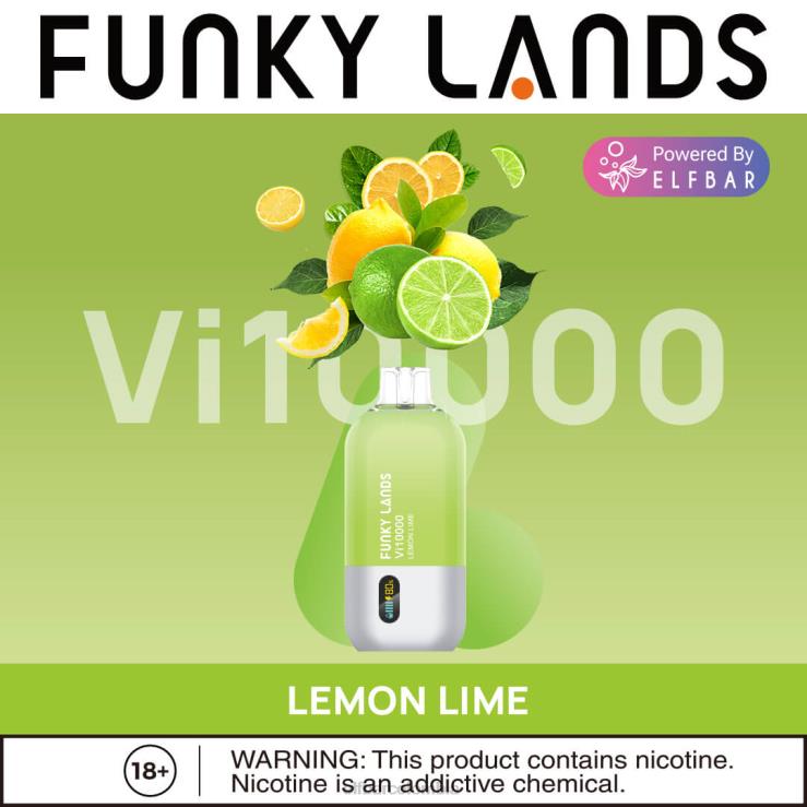 ELFBAR funky lands mejor sabor vape desechable vi10000 serie helada 48D46153 Lima Limon