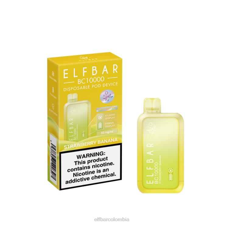 ELFBAR vape desechable nuevo bc10000 10000puffs 48D4645 Fresa plátano