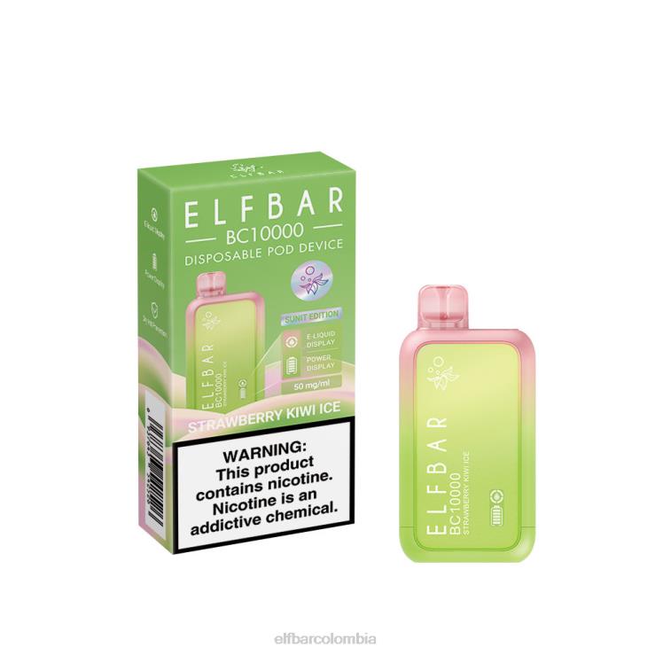 ELFBAR vape desechable nuevo bc10000 10000puffs 48D4646 hielo de fresa y kiwi