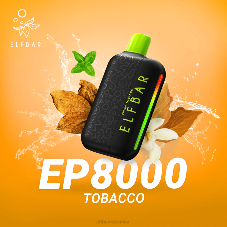 ELFBAR vape desechable nuevos soplos ep8000 48D4661 tabaco